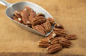 Pecan noten gezouten